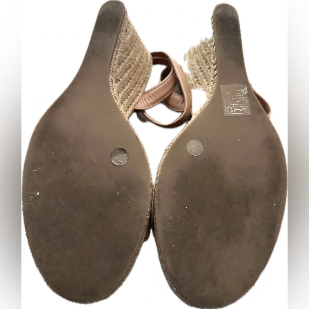 Tory Burch Leather Wedges